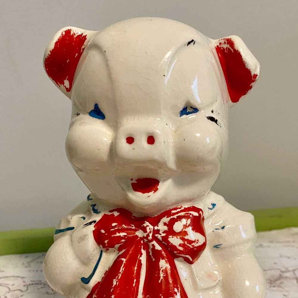 Vintage Shawnee Pottery Piggy Bank